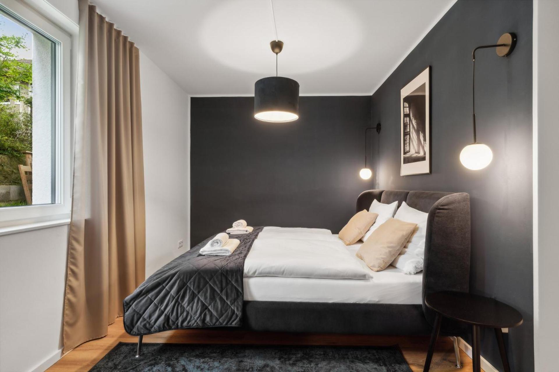 Zwei Apartments Fuer Bis Zu 8 Personen Zentral, Modern, Mit Terrasse & Balkon Bielefeld Exteriör bild