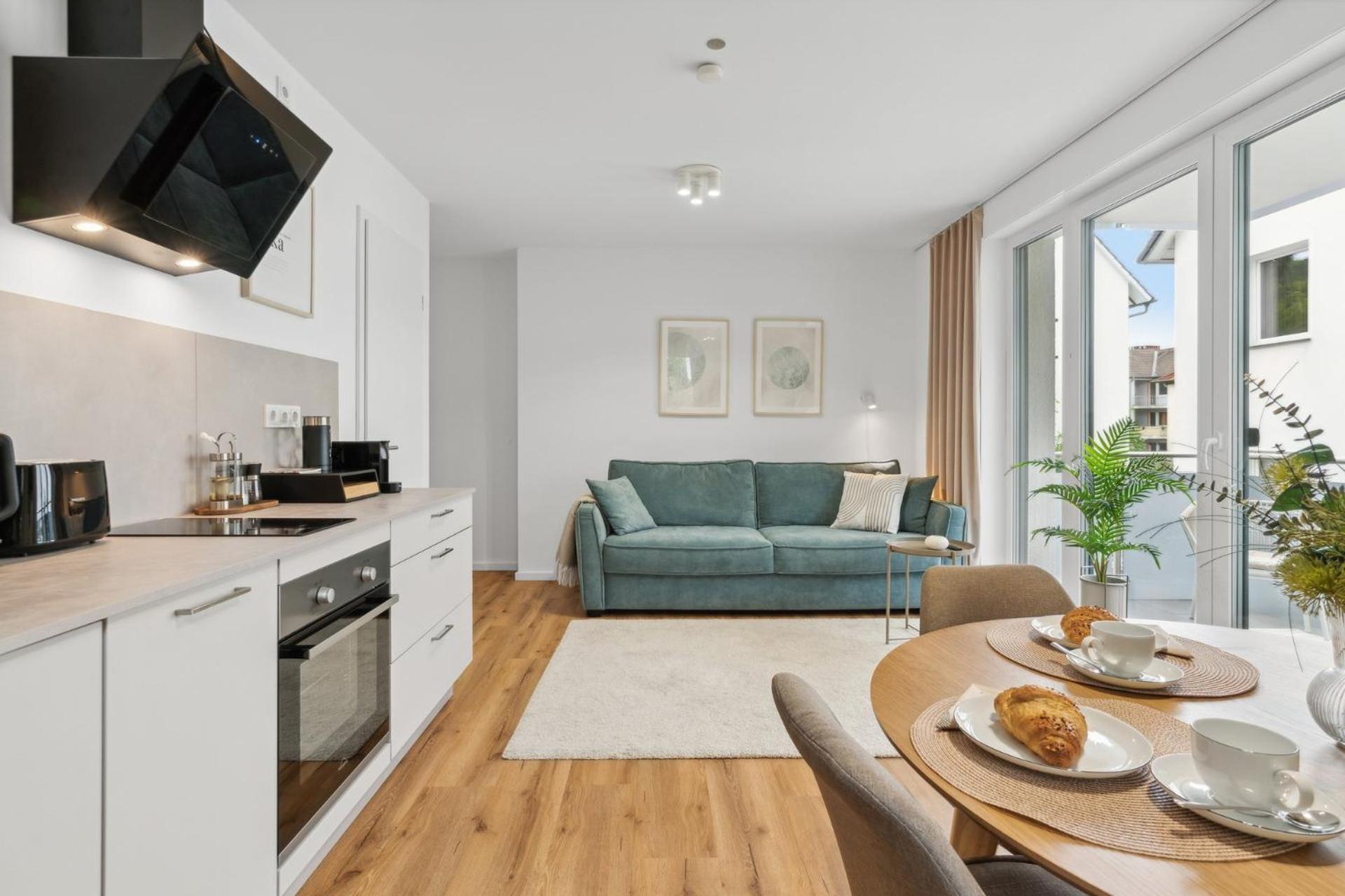 Zwei Apartments Fuer Bis Zu 8 Personen Zentral, Modern, Mit Terrasse & Balkon Bielefeld Exteriör bild